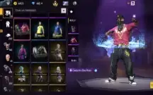 Conta de free fire muito antiga