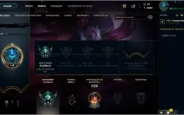 Vendo conta de league of legends, Platina 2 (50pdl) +20skins