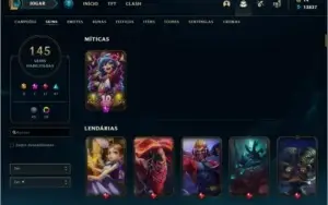 Conta League Of Legends, Todos Os Campeões, 145 Skins, Gold2