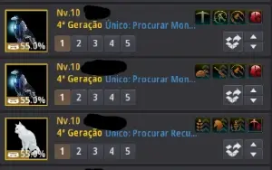 Sorc 63 287/289/328 + Unicornio + 2 partes da bússola 