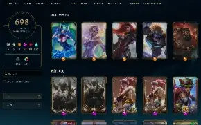 Conta LoL todos os campeões + 600 skins