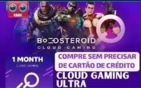 Boosteroid 14 dias + 2 Jogos de Brinde