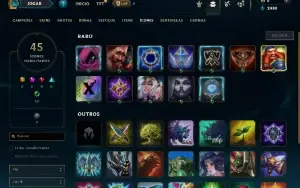 Bronze 2 com 40 Champs e 4 Skins