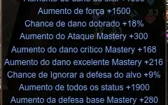 [Mega Mu] Set Gl Anc Full +15 Com Bota