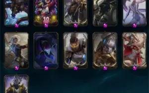 Conta LoL Platina IV Main JG E ADC