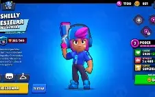 Conta de Brawl Stars de  2017 Shelly Star