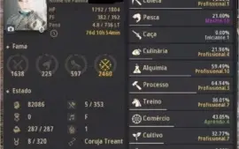 Vendo conta BDO (574 GS) Lvl 61