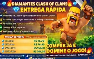 Clash Of Clans —Diamantes Entrega Rápida