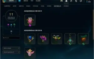 Conta LOL negociável