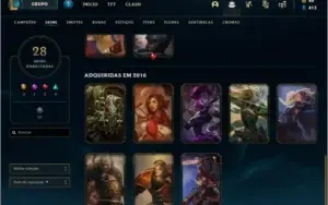 Conta LOL negociável