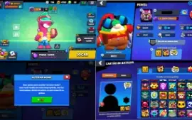 38k troféus conta full brawlers + 58 brawlers nível máximo