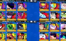 38k troféus conta full brawlers + 58 brawlers nível máximo