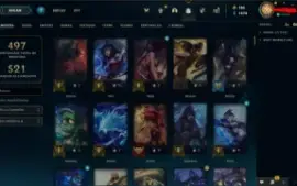 Conta LoL / Full Champ / Mais de 1000 Skins