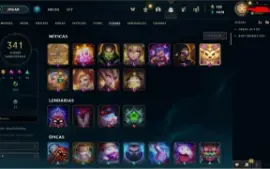 Conta LoL / Full Champ / Mais de 1000 Skins
