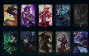 League of Legends (Platina, 69 skins)