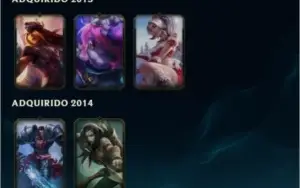 League of Legends (Platina, 69 skins)