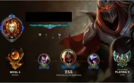 League of Legends (Platina, 69 skins)