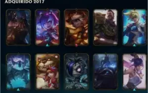 League of Legends (Platina, 69 skins)