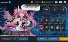 Vendo conta grand chase mobile meio end game