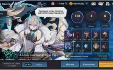 Vendo conta grand chase mobile meio end game
