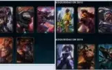 Conta League of Legends de 2011 Diamante IV 71 skins++