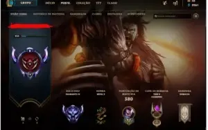 Conta League of Legends de 2011 Diamante IV 71 skins++