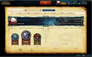CONTA LEAGUE OF LEGENDS LOL