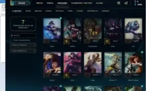 CONTA LOL LVL 31 NOVA PRIMEIRA MD10 5/4