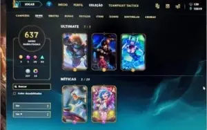 Conta LOL - 637 skins