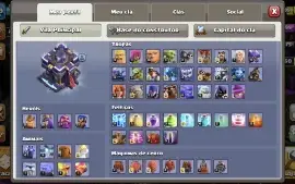 Coc Cv 15 Semi Full - Lvl 229 + 6 Construtor - Preço De Bana