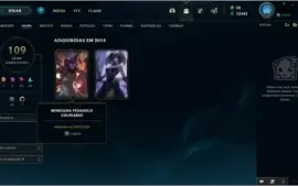 Conta Legue of Legends (lol) antiga (season 2) skins RARAS