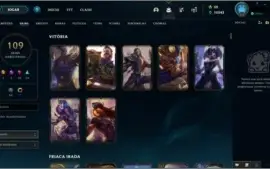Conta Legue of Legends (lol) antiga (season 2) skins RARAS