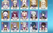 Conta Genshin Albedo C1/ Venti