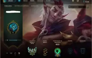 CONTA PLATINA V SOLO/FLEX - LEAGUE OF LEGENDS / LOL