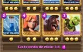 Conta clash royale nv 13 900k moedas
