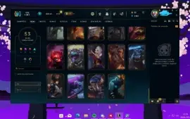 PROMO!!CONTA LOL, 103 champs, muitas skins 