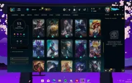 PROMO!!CONTA LOL, 103 champs, muitas skins 