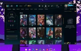 PROMO!!CONTA LOL, 103 champs, muitas skins 