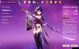 AR 55 Shogun + Assinatura + Yoimiya e muitos outros 5*