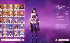 AR 55 Shogun + Assinatura + Yoimiya e muitos outros 5*