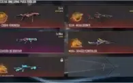 Conta Free Fire  Armas Tributadas (MP40 /SCAR ) Angelical.