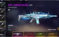Conta Free Fire  Armas Tributadas (MP40 /SCAR ) Angelical.
