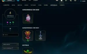 Conta DIAMANTE 4 | 70% Win - Lol (League Of Legends) Elomoon