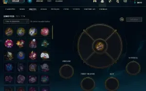 Conta DIAMANTE 4 | 70% Win - Lol (League Of Legends) Elomoon