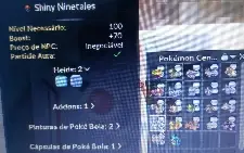 Conta pokexgames lvl 307 omega
