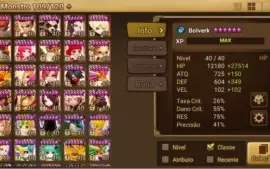 Conta Global C2 na arena e G3 na guild war