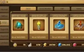 Conta Global C2 na arena e G3 na guild war