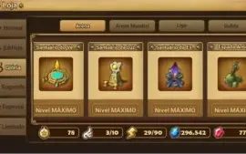 Conta Global C2 na arena e G3 na guild war