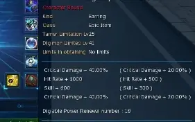 Conta com AOA [Digimon Master Online - NADMO Omega]