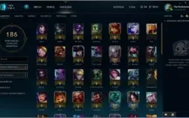 Conta LVL 30 50 Skins 82 Champs 96 Icones OURO 5